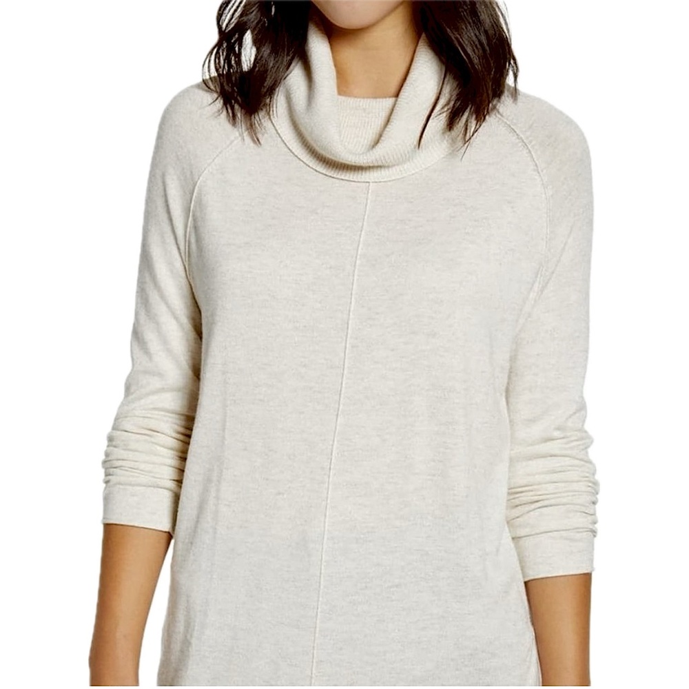 Caslon Longline Cowl Neck Sweater